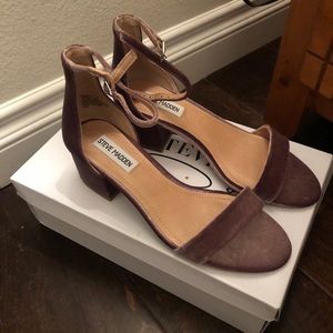 Steve Madden velvet heels
